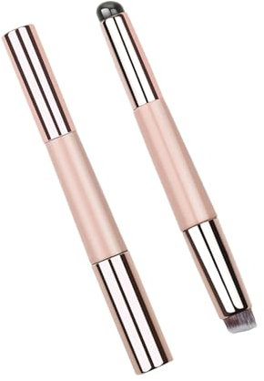 Zkydhbd 2 in 1 Pennello Make Up Rossetto Applicatore Silicone Lip Brush Concealer Brush Double Ended Makeup Brush Pennello per Rossetto