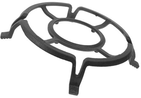 SEWOART Parrilla De Hierro Fundido Para Estufa De Gas, Soporte Antideslizante De Cuatro Patas, Resistente Quemadores De Cocina, Accesorio Negro Para Uso Prolongado