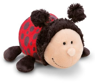 NICI Kuscheltier Marienkäfer Dotti-Lotti 18cm - rot - Stofftier aus weichem Plüsch, niedliches Plüschtier zum Kuscheln und Spielen, für Kinder & Erwachsene, tolle Geschenkidee - 61630