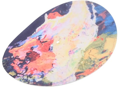 BESPORTBLE Filz Plattenspielermatte aus Filz Rutschfeste Schallplattenmatte zum Schutz von Vinyl Schallplatten Einfache Installation Zubehör für Plattenspieler und Stoßschutz