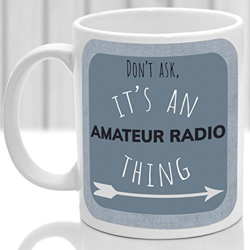 Amateur Radio Thing Mug, It's an Amateur Radio Thing. (Blue)