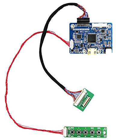 iHaospace HDMI LVDS Controller Board for iPad 3 9.7 2048x1536 A1416 A1430 A1403 LP097QX1 EDP Signal 4 Lanes 51 Pins LCD Display Panel