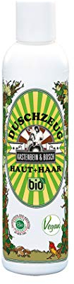 Shower Kit Organic & Vegan – 2 in 1 Shampoo and Shower Gel for Hair and Body without Silicone and Paraben – for Men and Women – 200 ml from Kastenbein and Bosch