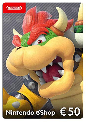 Carte Nintendo eShop 50 EUR | Code de téléchargement (EU) | Switch