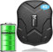 GPS Tracker, 4G Car Tracker No Subscription Strong Magnetic Waterproof Real-Time Tracking Car Tracker Device No Monthly Fees 4G Vehicle Tracker with Free App Multiple Alarms1
