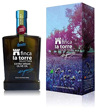 Aceite de Oliva Finca la Torre - Estuche Botella Hojiblanca Virgen Extra Ecológico