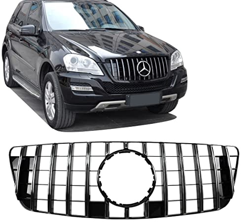 Kühlergrill Chrom kompatibel für Mercedes ML W164 09-11 Facelift auf Sport-Panamericana GT DM Autoteile 2772