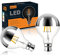 KOOYWAN B22 LED Kopfspiegllampe Silberne verspiegelt 6W wie 60W warmweiße dekorative Wohnraumbeleuchtung 2stk