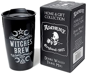 Pacific Giftware Tazza da viaggio in ceramica con motivo Witches Brew