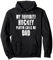 My Favorite Hockey Player Call Me Dad Hockey Dad Pullover Hoodie