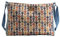Maison d' Hermine Handtasche aus 100% Baumwolle | Umhängetasche | Umhängetasche für den Strand | Einkaufen | Reisen | Wandern | Frauen mit Reißverschlusstaschen (IKAT - DIKAT)