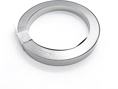 NIONSUPPLY 10 meter Nickel Plated Steel Strips Tapes Nickel Plated Steel Sheet Soldering Tabs for DIY 18650 Lithium Battery Pack Battery Connector Tab Battery Cell Spot Welding Welder (0.2X10MM)