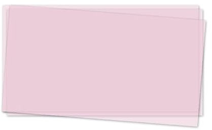 NEU Transparentpapier Extrastark 115g/qm, 50 x 61 cm, 1 Bogen, Rosa