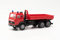 Herpa LKW Modell, Magirus Abrollmulden-LKW Feuerwehr, originalgetreu im Maßstab 1:87, Modell LKW für Diorama, Modellbau Sammlerstück, Deko Miniaturmodelle aus Kunststoff