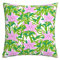 Kissenbezüge Mit Tropischem Big Pink Sofa Dekoratives Kissenbezüge Drucken Bett Kissenbezüge Wohnkultur Quadratische Kissenbezüge, Für Draussen, Bett, 45x45cm