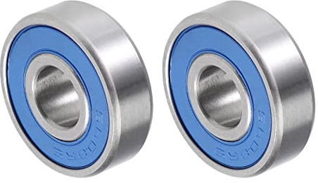 QUARKZMAN S608-2RS 8x22x7mm Kugellager x 2Stk 440C Edelstahl für Maschinen und Werkzeuge Doppelt versiegelt