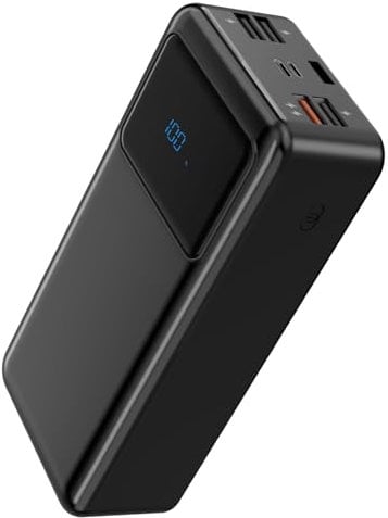 ENRIPRT Portable Charger Power Bank 50000mAh, 5 Outputs & 3 Inputs,22.5W USB C Fast Charging External Battery Pack LED Display Huge Capacity Phone Charger for iPhone Samsung,Android etc