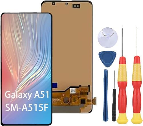 SiuVorZhi Écran LCD compatible avec Samsung Galaxy A51 A515F SM-A515FDS A515FDS Écran LCD Tactile Assemblée Pièces de rechange avec outils