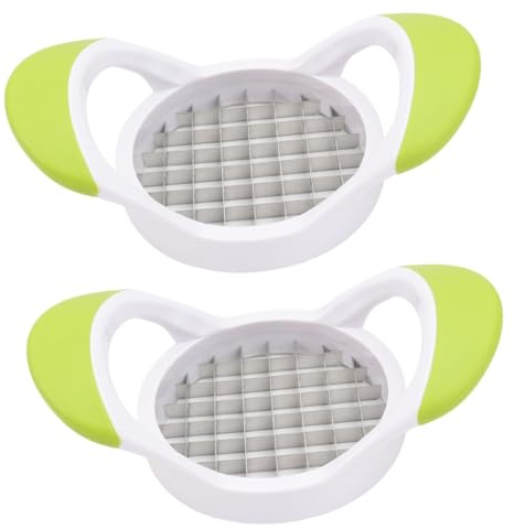 TOPBATHY 2St Kartoffelschneider Kartoffel für Pommes Frites Karottenschneider elektrisch stainless steel inoxlm Pommes frittes Pommes schneiden Gerät Küchenwerkzeug für zu Hause Haushalt