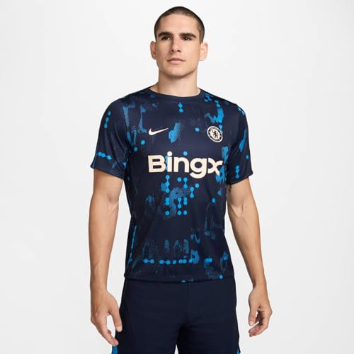 NIKE Chelsea FC Academy Pro Dri-FIT Pre-Match Kurzarm-Fußballoberteil (Herren), FN9646