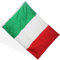 PEVRUAY Bandiera Italiana 90 x 150 cm-Bandiera Italia Poliestere Metallo Occhielli all'aperto Bandiera dell'Italia Colore vivido e Adatto per uso interno ed esterno Italian Flag…