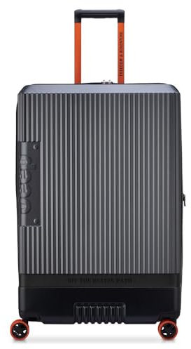 DELSEY Jeep - JH001A - Valise soute Rigide 80 cm x 53 cm x 33 cm - 122 L - Anthracite