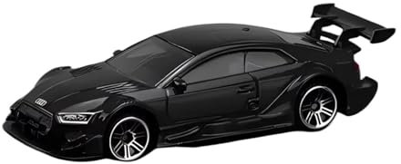 XGFFBAGB 1/64 Für RS5 DTM Druckguss Fahrzeug Kunst Geschenk Spielzeug(Black,with Box)