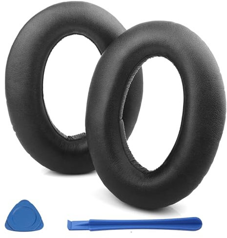 Replacement Ear Pads for Sennheiser Game ONE/Game Zero/HD380PRO/HD598/PC360/HD515/HD555/HD595/HD558/HD569/HD559/HD599/PXC450/PXC350/PC350, Headphone Pads Replacement with Protein Leather and Memory
