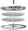 Filterlösung, 4 Stück French Press Netzfilter mit Spiral- und Kreuzplatten (1000 ml)