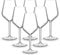 Bewitched Lot de 6 verres à vin 400 cc, fabriqués en Tritan, un plastique pratiquement incassable et lavables au lave-vaisselle, transparent