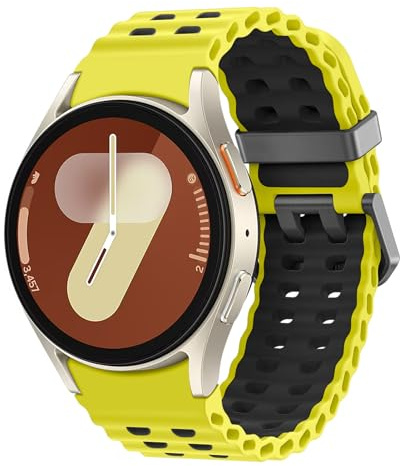 LEIXIUER Correa Compatible con Samsung Galaxy Watch Correa 7 6 5 4 40mm 44mm,Silicona Pulsera para Galaxy Watch 6/4 Classic 43mm 47mm 42mm 46mm/5 Pro 45mm/FE 40mm Pulseras para Mujer Hombre