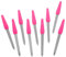 CANIGHT 10pcs Double Sided Metal Nail Files for Nails Fingernail Files Tools for Men and Women for Home and Salon Use