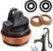 YUJUVI Pistone di ricambio per pompe a dondolo Set di Rondelle e Stantuffi in Finta Pelle pistone completo per pompe dell'acqua tipo 75 pompa da giardino pompe acqua