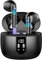 Auriculares Inalámbricos Bluetooth, Auriculares Bluetooth 5.4 HiFi Estéreo, 56H Cascos Inalambricos Bluetooth con ENC Reducción de Ruido, Pantalla LED, USB-C, Control Táctil,IP7 Impermeable Audifonos