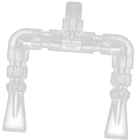 LOVIVER Aquarium-Sanitär-Kit, Ausgangsdüsen, Acryl, transparent, Rücklauf-Sanitär-Fitting, DIY-Wasserauslass-Rücklauf-Kit, Aquarium-Zubehör, Innendurchmesser 20