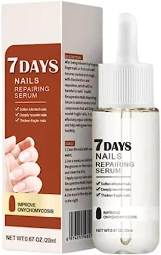 3 pcs GFOUK 7 Days Nail Growth and Strengthening Serum,Nail Growth and Strength Serum,Stronger Nails in 1 Week Nail Strengthening Treatment