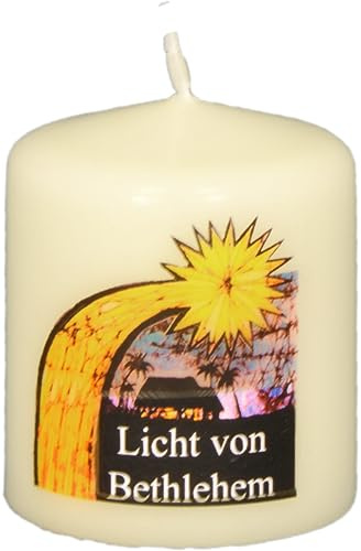 Kopschitz Kerzen Weihnachtskerze Licht von Bethlehem Elfenbein 60 x Ø 50 mm, 1 Stück
