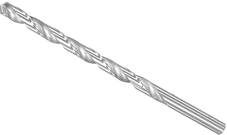 CoCud Forets Hélicoïdaux, Diamètre de Foret de 11mm, Longueur Totale de 200mm, Acier Rapide 6542, Tige Droite - (Applications : pour Métaux Trempés, Menuiserie, Plastique, Aluminium)