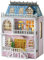 ELPHNUTSEY Puppenhaus DIY Miniatur-Holzmöbel-Set, handgefertigtes Mini-Puppenhaus mit LED, Maßstab 1:24, kreatives Holzhandwerk-Spielzeug für Erwachsene, Freunde, Liebhaber, Geburtstagsgeschenk