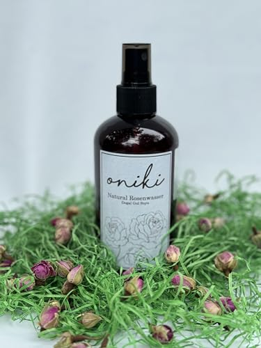 100% bio Rosenwasser feuchtigkeitsspendendes Gesichtswasser zur Gesichtsreinigung Gesichtspflege 100% naturrein vegan für jeden Hauttyp Beruhigt Gesichtsreinigung ohne Alkohol 250ml