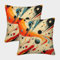 KWPGMDRY Atom-Bumerang Dekokissenbezug 40x40cm 2er-Pack Kissenbezug Abstrakt Lässiger Dekokissenbezug Landhausstil Dekokissenbezug Garten Outdoor Kissen Sofakissen