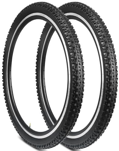 GRELiving 2 Stück Fahrradreifen Fahrradmantel 27.5 x 2.1 Zoll Bike Tires Reifen für Mountain Bike/Citybike/Rennrad