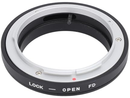 Adattatore per Obiettivo, da FD a Adattatore per EF, Anello Convertitore Obiettivo con Controllo Manuale, per 650D 550D 500D 450D 400D 350D 1200D 1100D 1000D