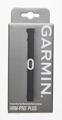 HRM-PRO Plus 010-13118-00 - Fascia per frequenza cardiaca con dati in tempo reale e dinamiche di corsa, compatibile con Garmin