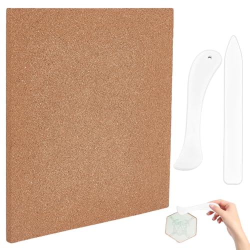 WADORN 30.5x30.5cm Buntglaszubehör 1.2cm Hitzebeständige Arbeitsfläche Aus Buntglas Gläser Schneidebrettmatten Kits Werkzeuge Für Tisch Arbeitsplatten Schutz Für Anfänger