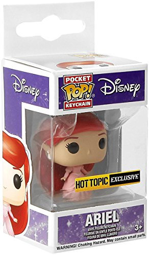 Funko- Disney-Ariel with Gown Porte-clés, 10794-PDQ, Multicolore