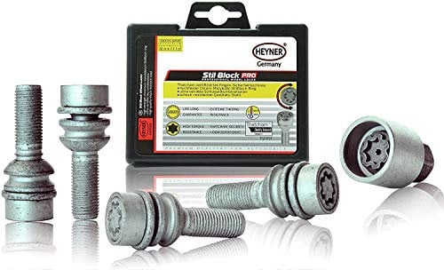 Locking Wheel Bolts Fits: Volkswagen Transporter T5 Models Heyner Stil Block PRO Anti-theft locks 299/5 M14x1.5x36