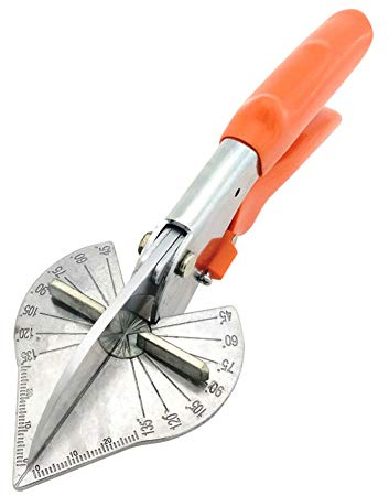 Acutty - Forbici per guarnizioni, taglierina angolare, universale, 45-135 gradi