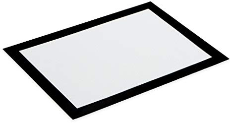 Thermohauser 8300051124 Eco Line Tapis de cuisson en silicone lavable jusqu'à env. +230 °C Blanc laiteux 38,5 x 28,5 cm