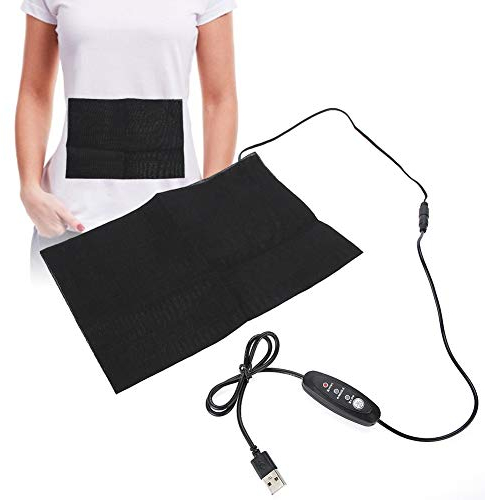 Heating Pad, Electric USB Cloth Heater for Belly Waist, Warming Mat with 3 Levels Temperature Control, Perfect for Winter Warming and Muscle Relaxation, Portable Heating Pad for Home Office Use